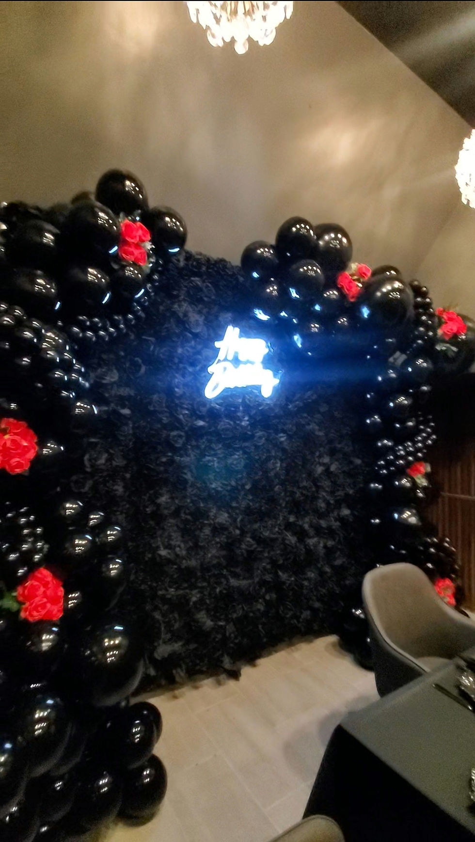 Thumbnail: Black Magic Flower Wall starting at