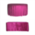 Thumbnail: Tablecloths Velvet Magenta 