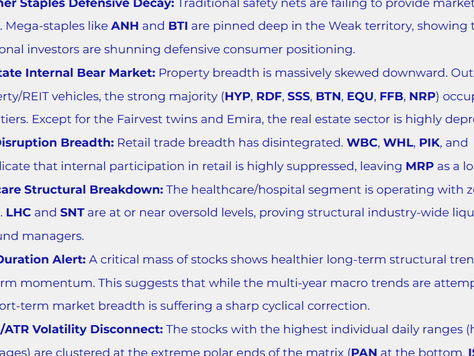 🌐 JSE Internal Breadth: 10 Points Worth Noting