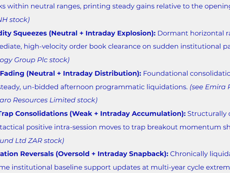 📝 Trading Notes