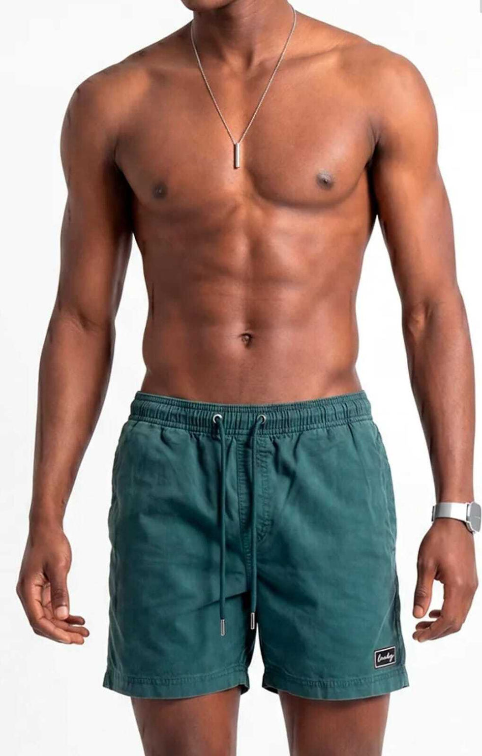 Foto real de bermuda masculina premium da TREND STORE