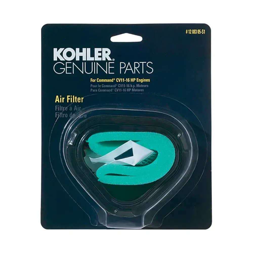 Genuine Kohler 12 883 05-S1 Air Filter with Foam Pre-Cleaner Element