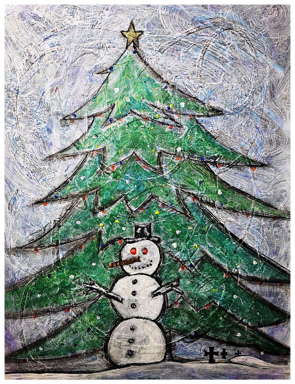 Snowman final shirt