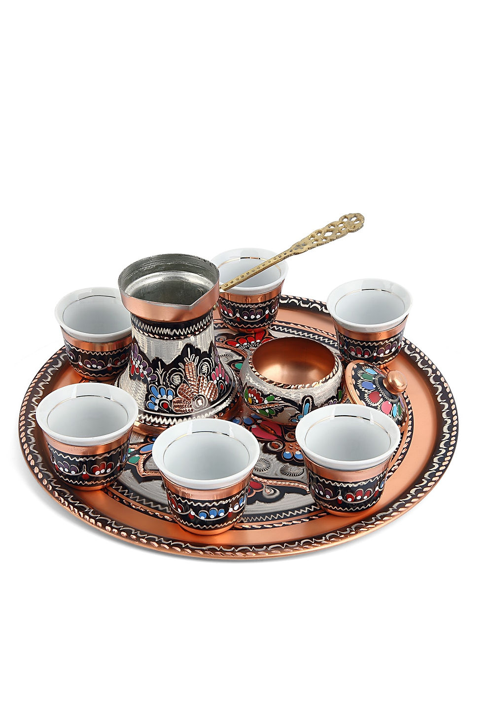 طقم 6X ميرا من النحاس المصنوع يدويًا للأجهزة الستة - ERB-HPS121258