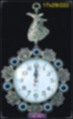 Thumbnail: 30x ASSORTED METAL EVIL EYE WATCH WALL HANGING