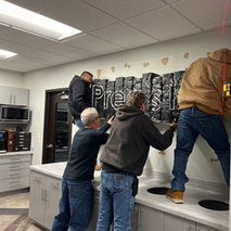 Office space reno in progress
