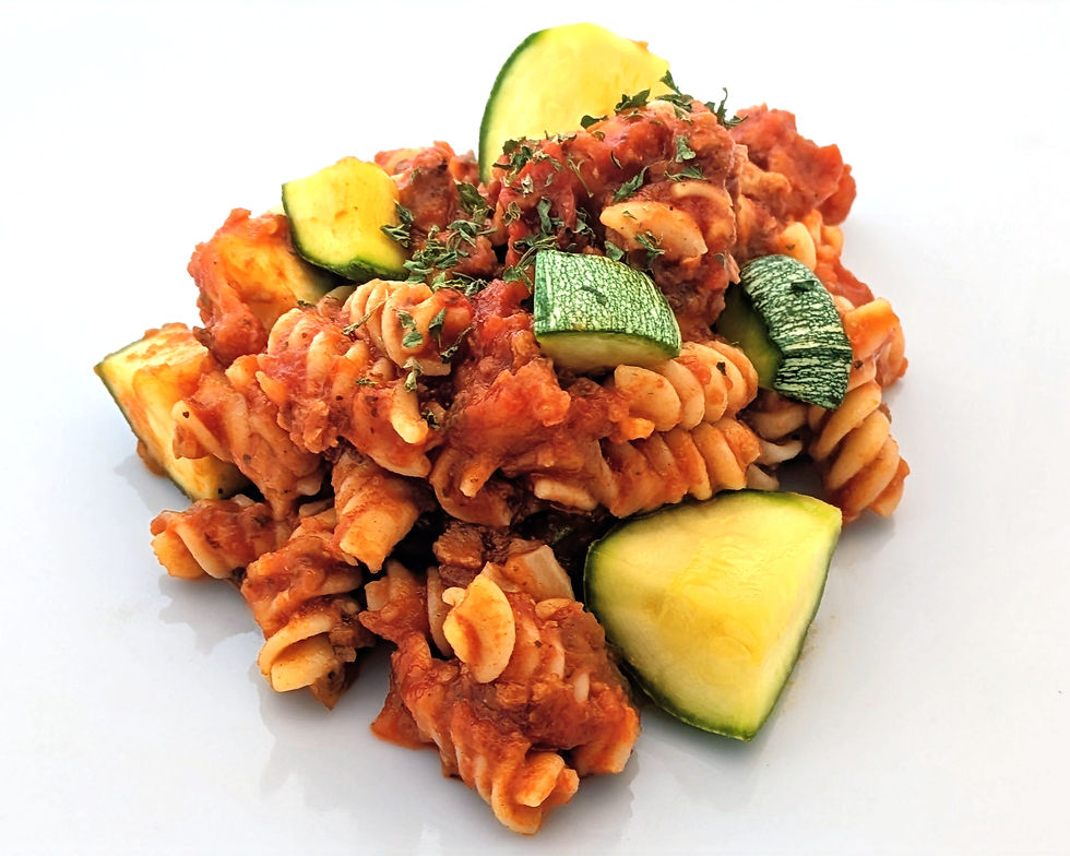 Rotini caponata