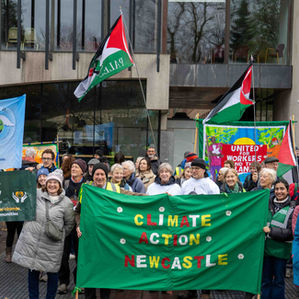 COP30: Newcastle Rally, Speakers, Banners