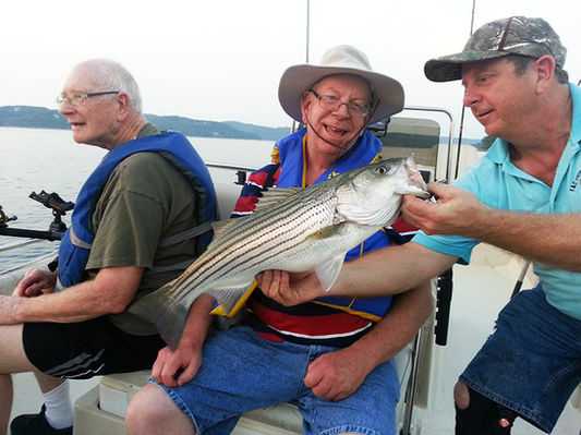 Eureka Springs Striped Bass & Trout Fishing - July 2014.jpg