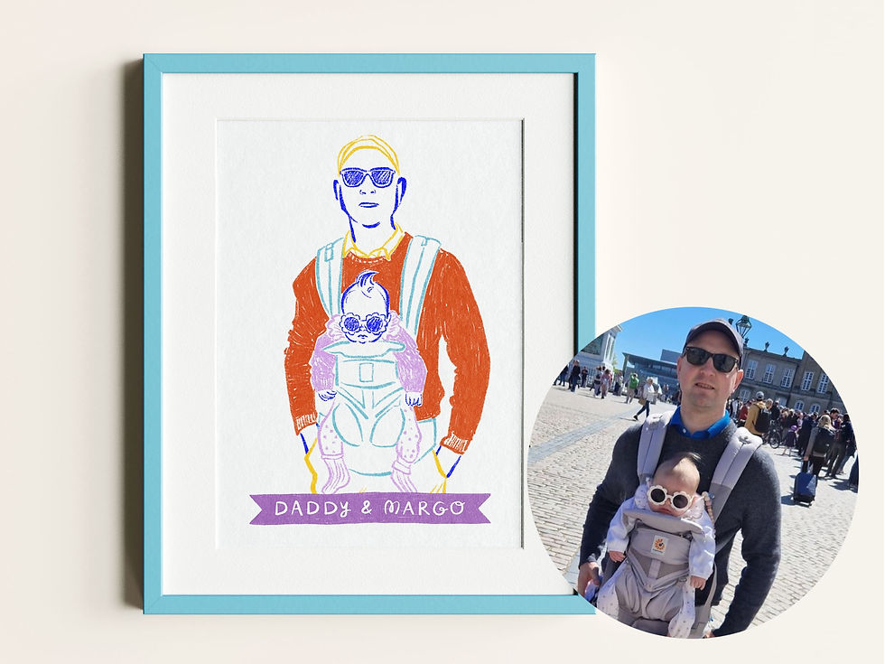 Thumbnail: Colourful Sketchy Portrait
