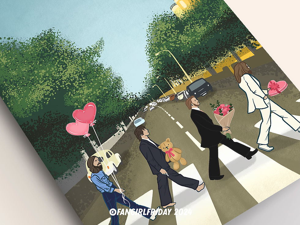 Thumbnail: The Beatles Valentines Day or Anniversary Card