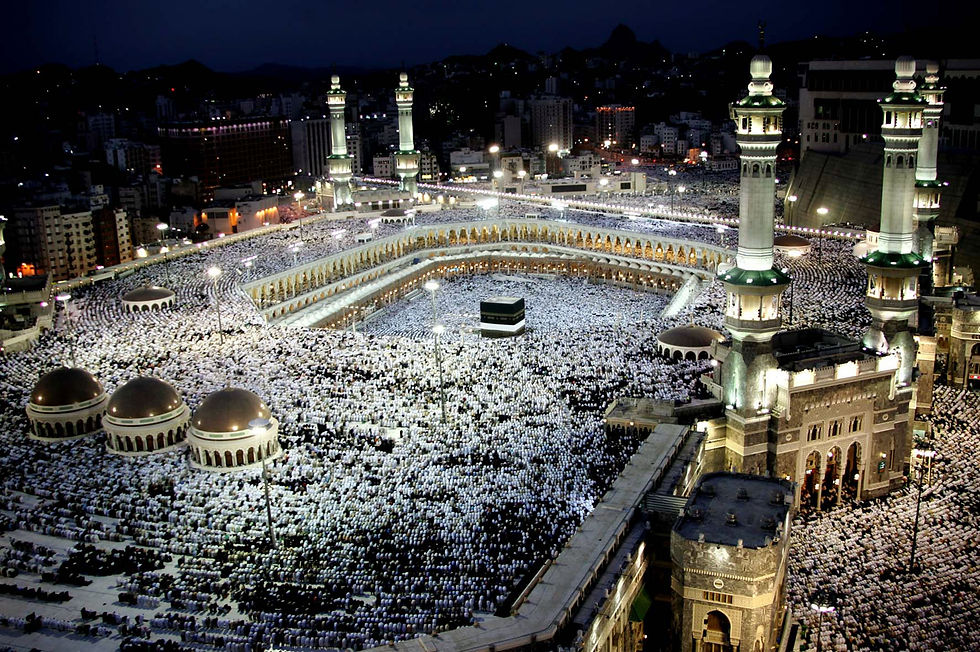 The great mosque in Mecca