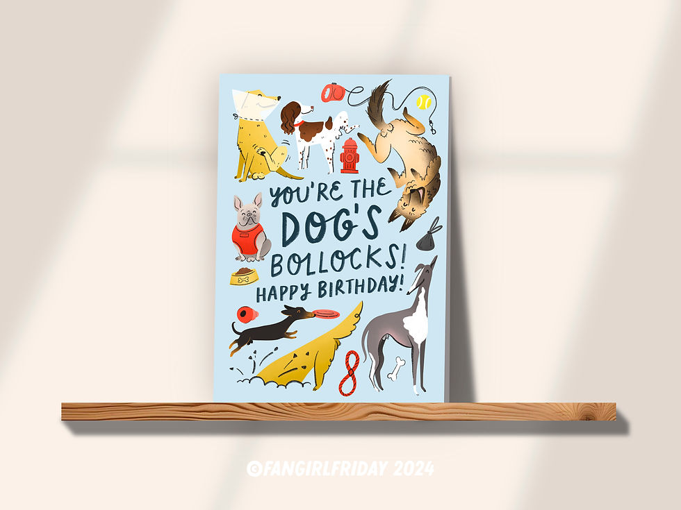 Thumbnail: Dog's B*llocks Birthday Card
