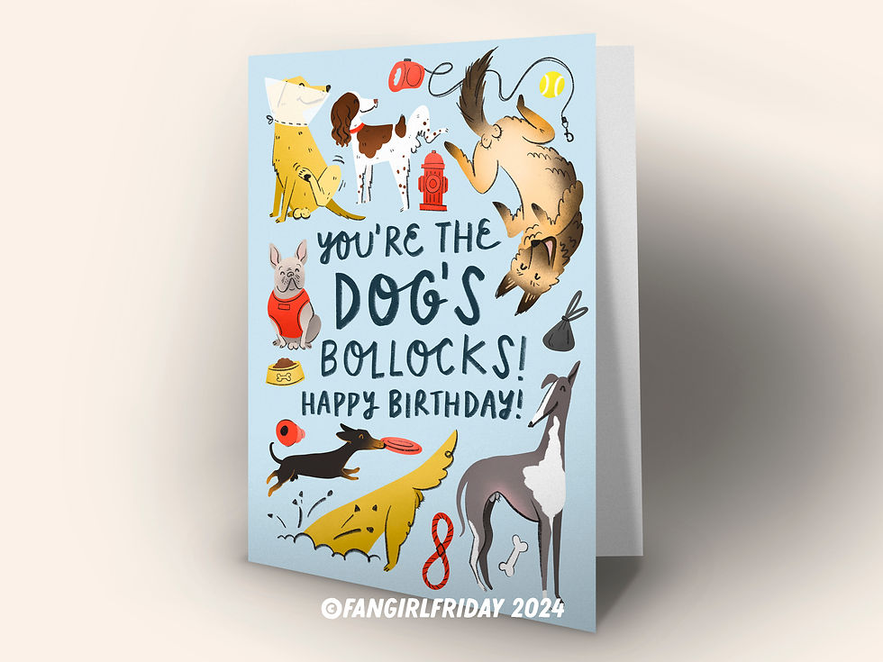 Thumbnail: Dog's B*llocks Birthday Card