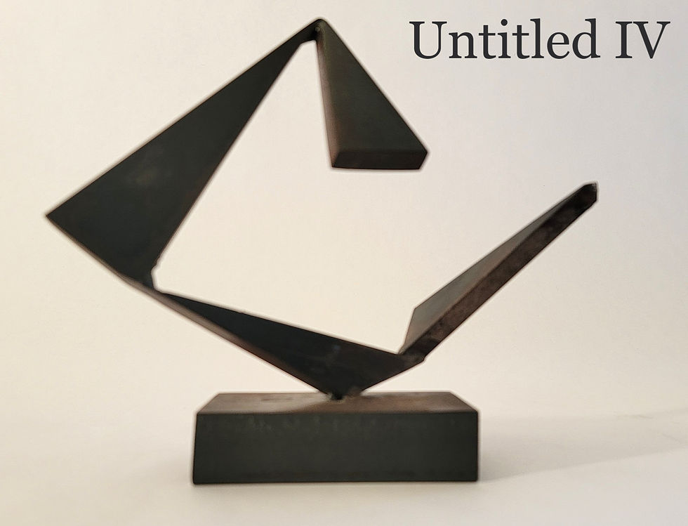 Thumbnail: Steel Maquette Sculpture Batch 1