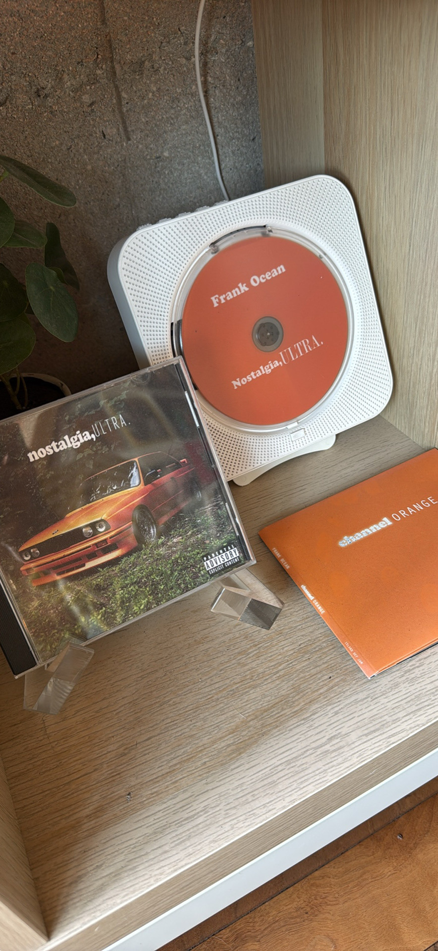 Frank Ocean “Nostalgia, Ultra” CD + CD Player Bundle