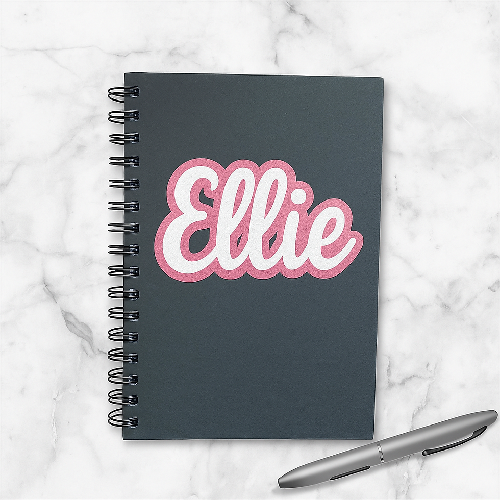 Thumbnail: Personalised notebook