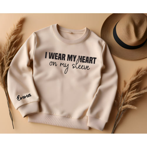 Thumbnail: I wear my heart on my sleeve sweater