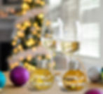 Two wine glasses and 