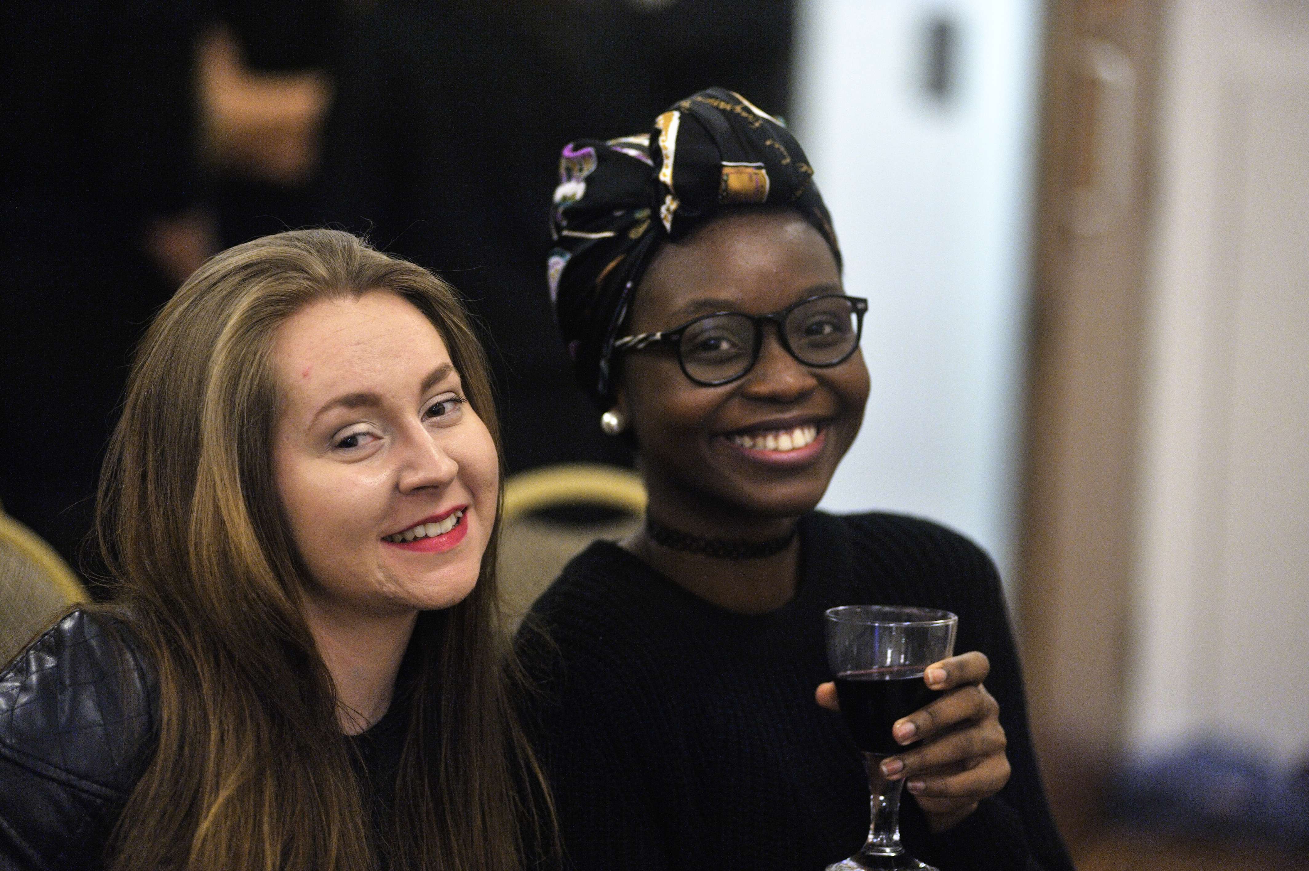 Friends at a First Aid Africa event