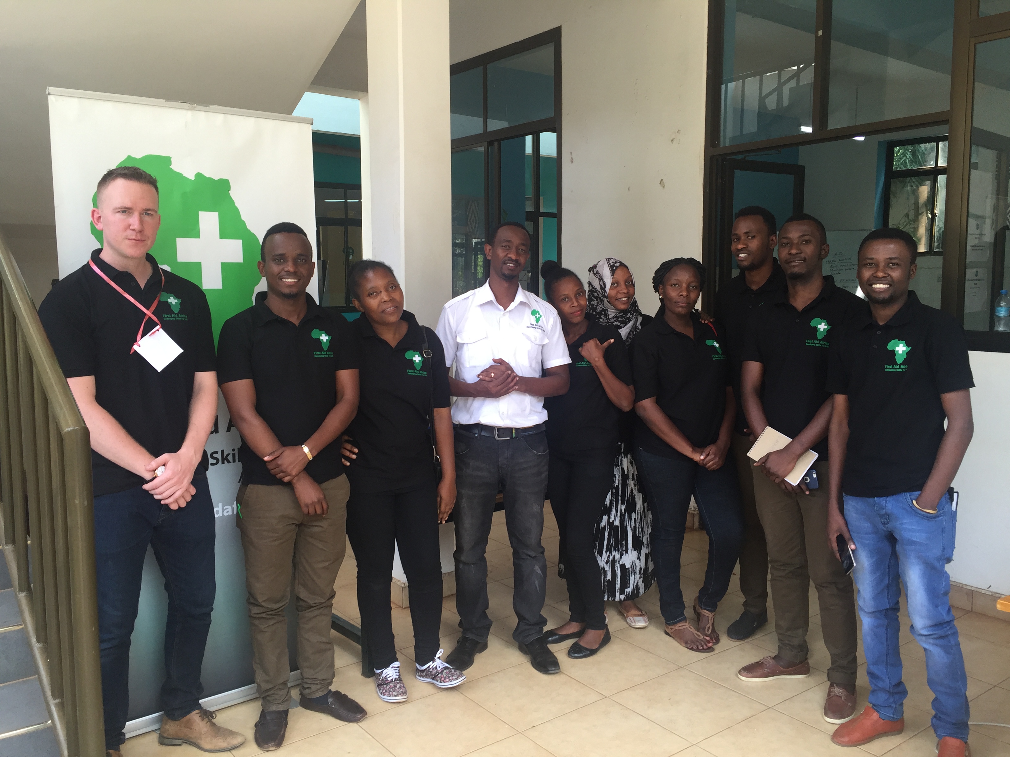 Volunteers in Tanzania