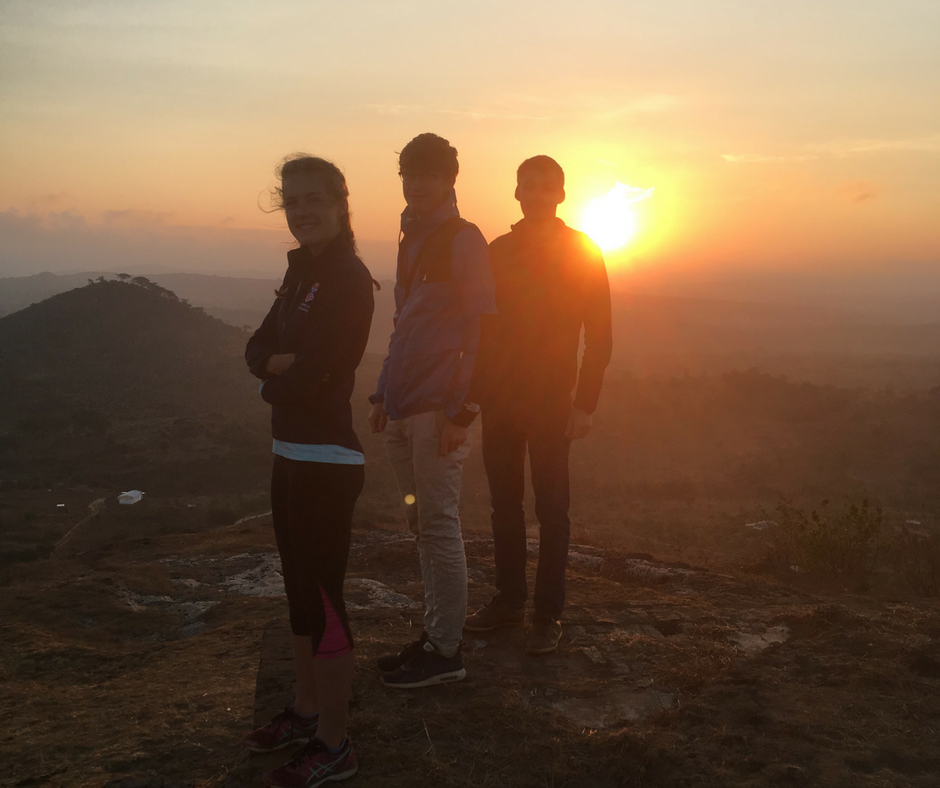Mountain hiking
