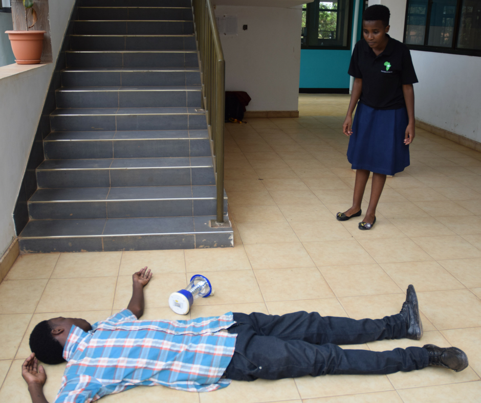 Unconscious casualty demonstration