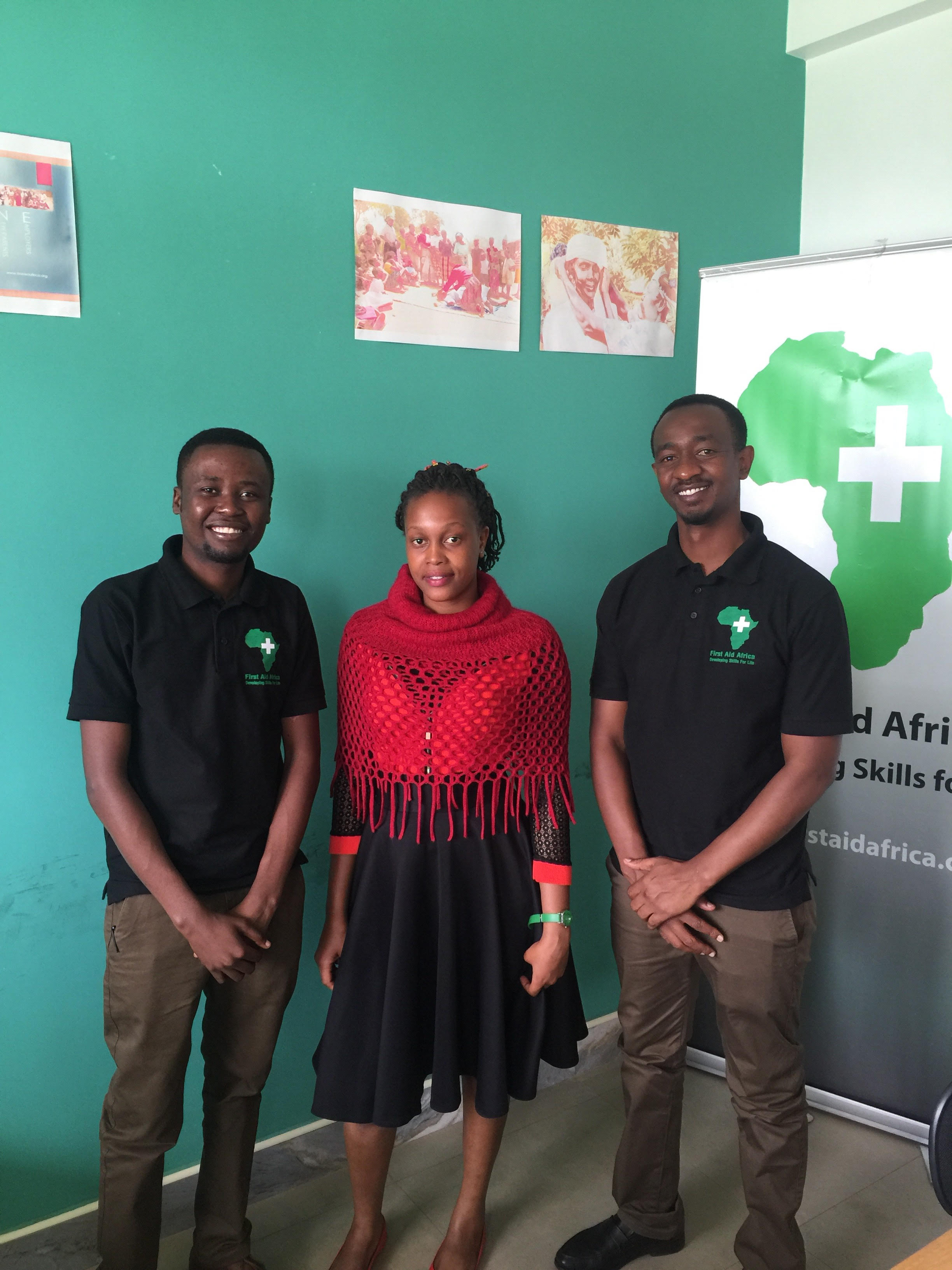 Staff in our Tanzania office