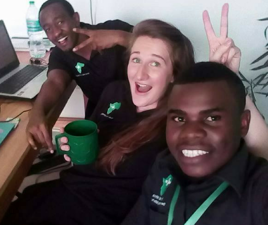 Selfies at the office