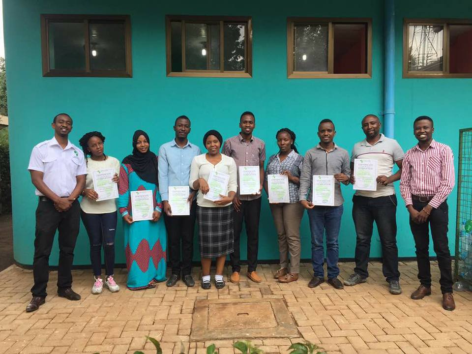 Volunteers in Tanzania