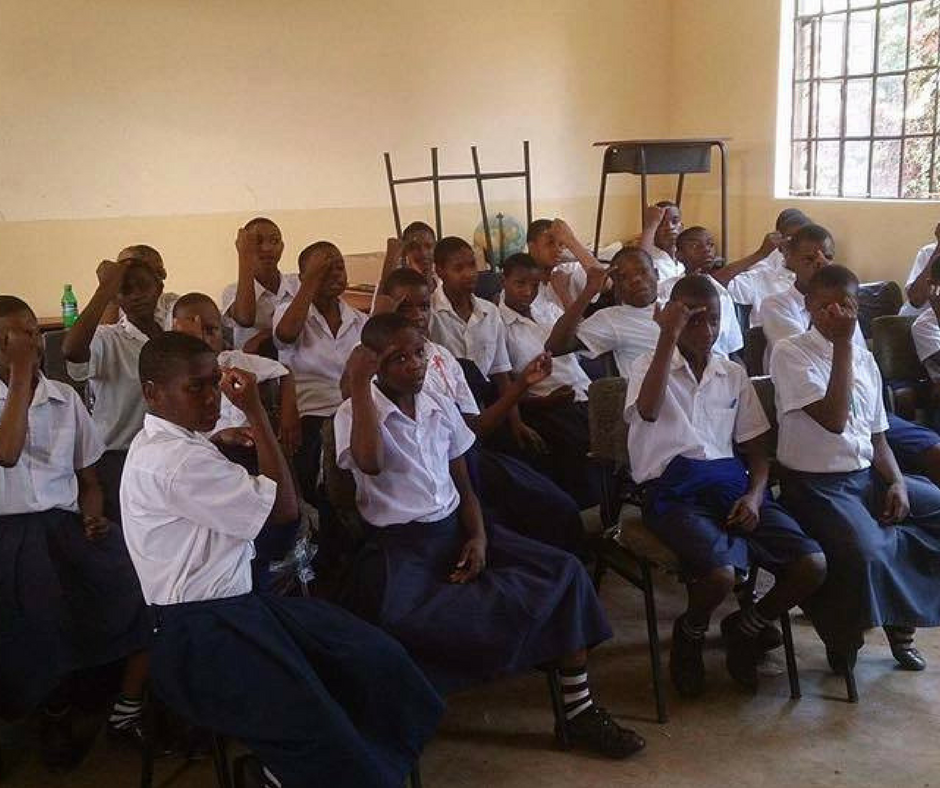 First aid in Swahili sign language