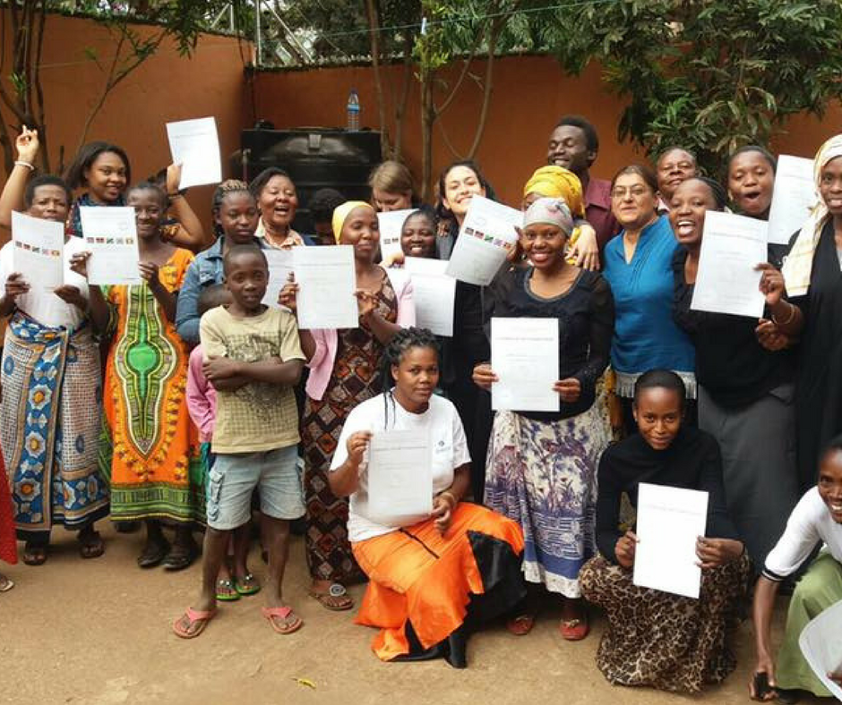 Newly qualified first aiders