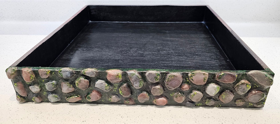Thumbnail: Large Stone Substrate Tray with choice of colour