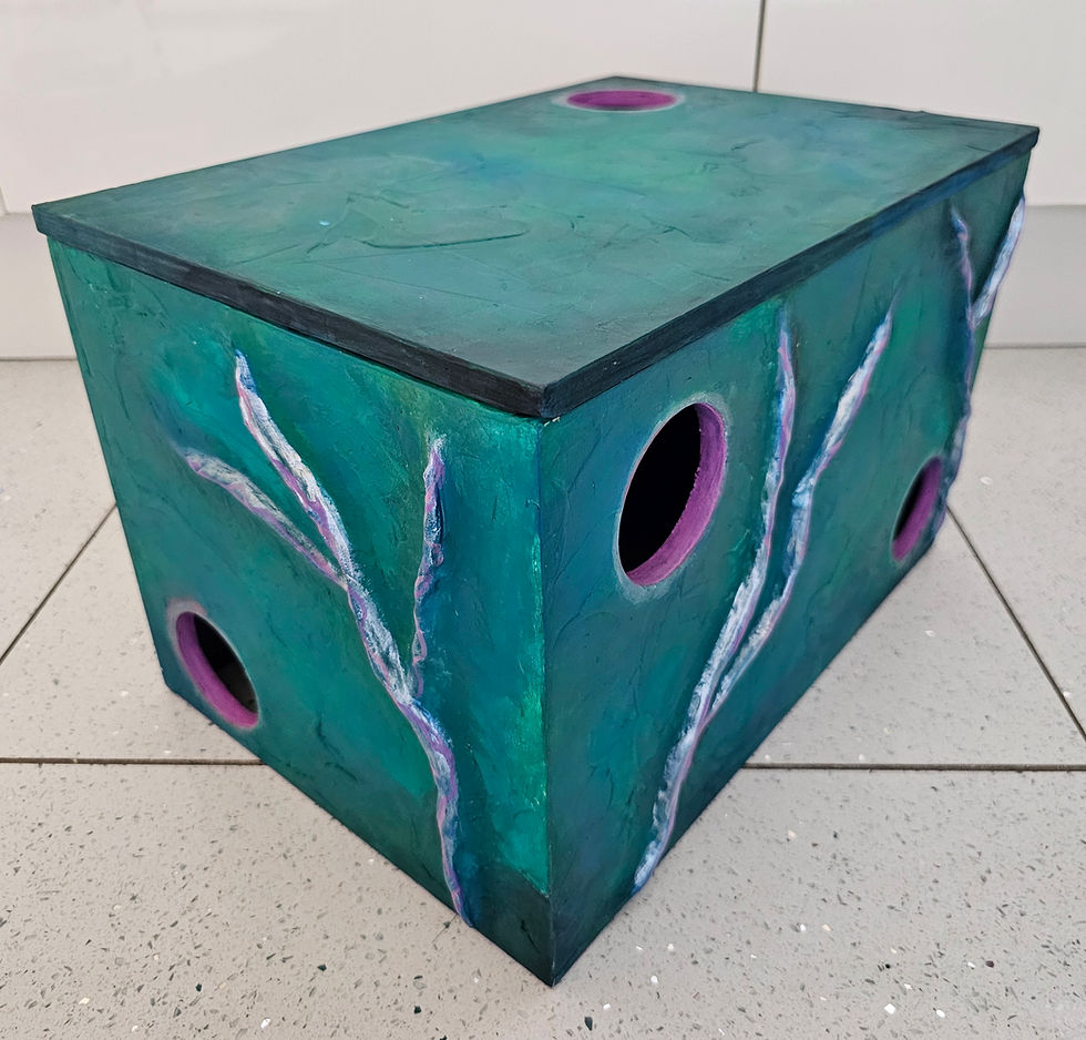 Thumbnail: Multi Exit 2 Level Snake Hide with removable lid