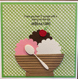 bowl of ice cream