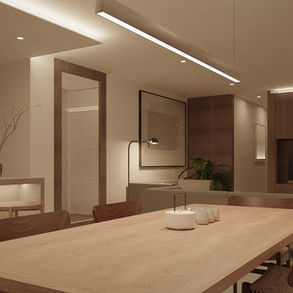 Architect designed apartment. Modern kitchen