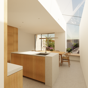 Kitchen island to dining table