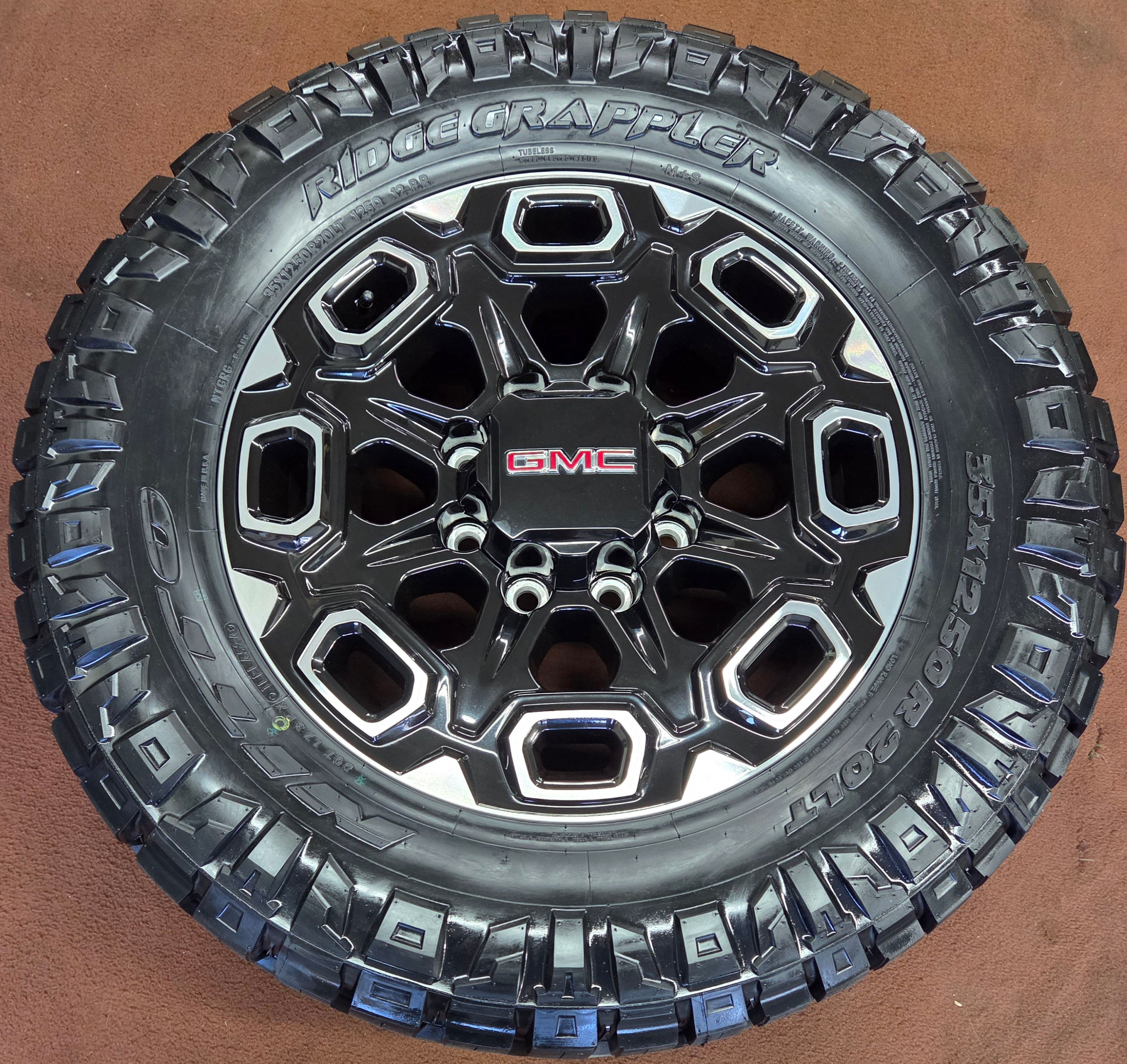 4 New 5946 Gmc Chevy 2500 3500 20"  Wheels Tires