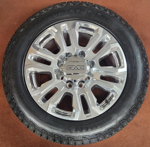 4 New Factory Oem Style 8x6.5 20" Chevy Gmc 8 Lug 2500 Wheels Tires ...