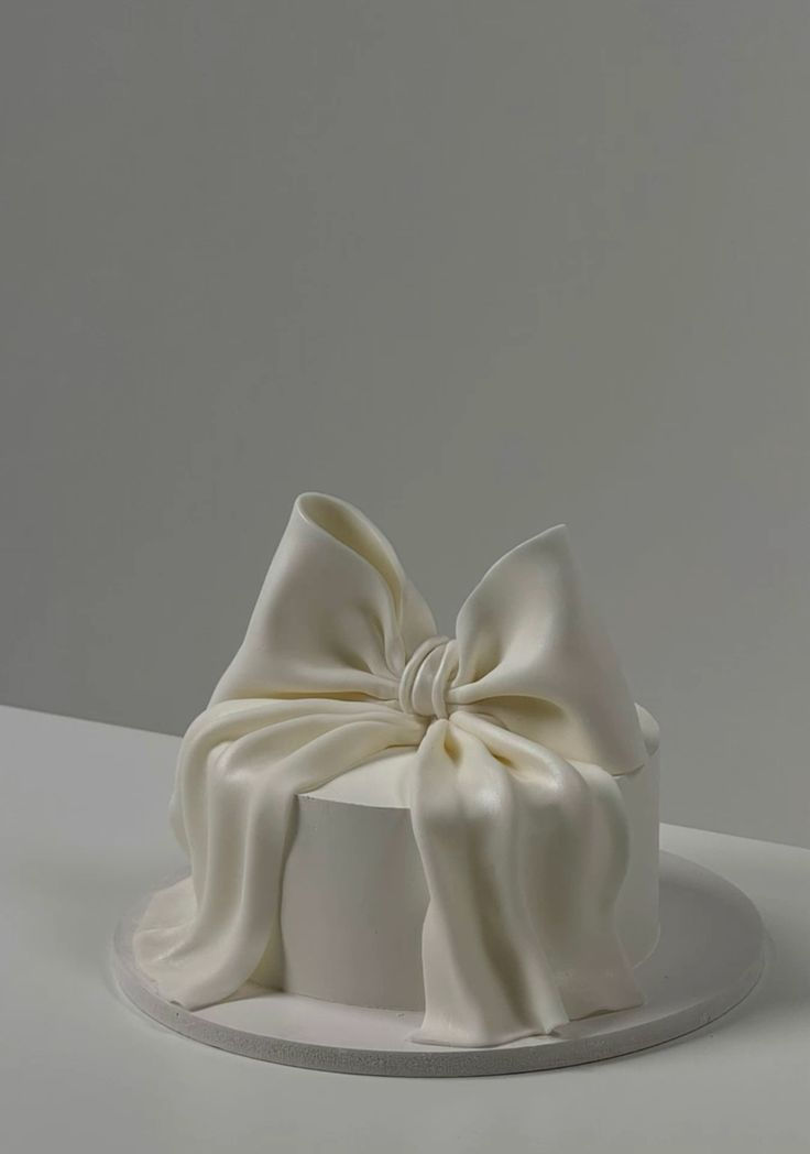 Solodko Boston custom cake with bow