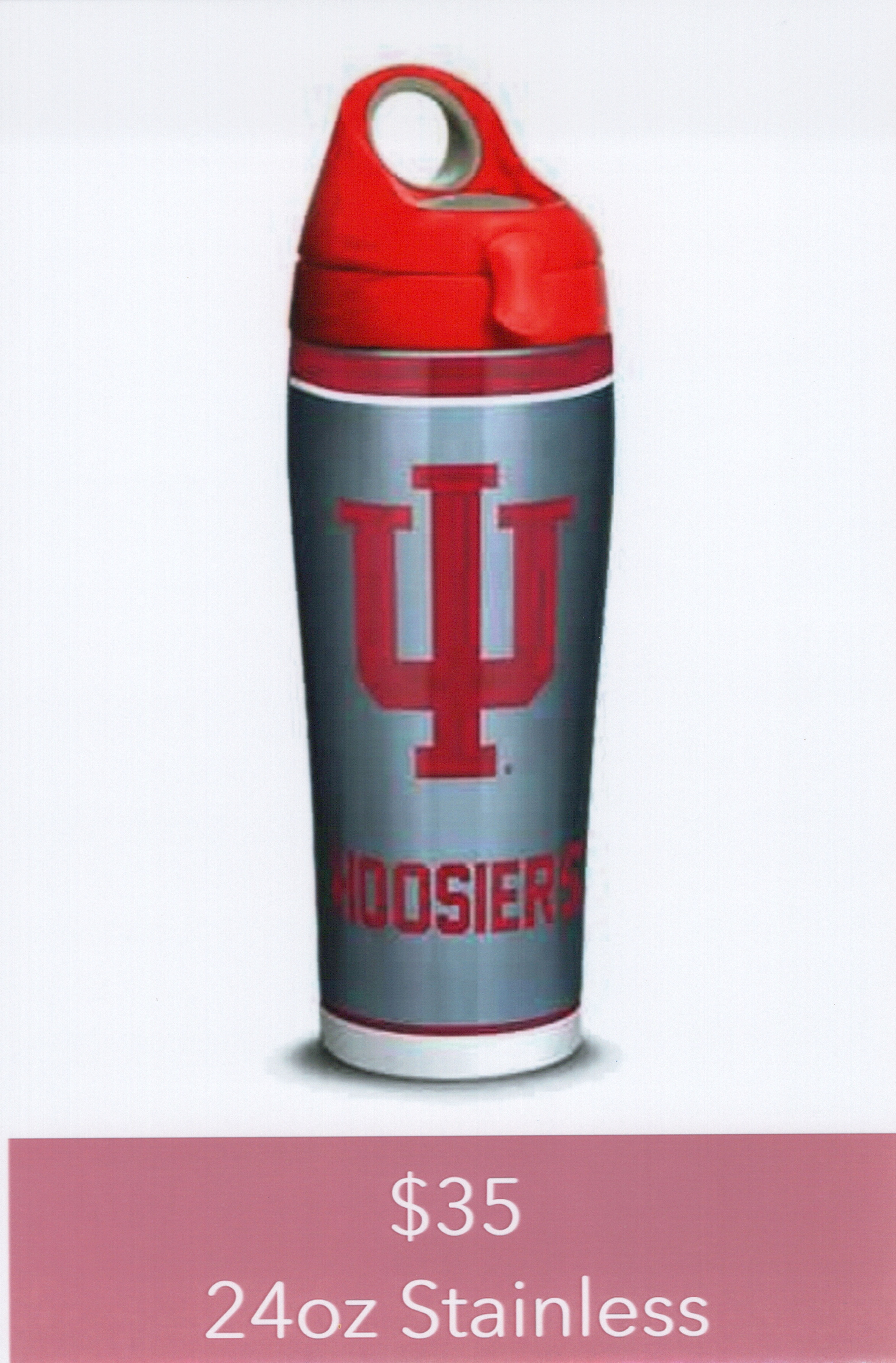IU Hoosiers 24oz Stainless