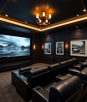 Copper and black themed Luxury Home Theater.jpg
