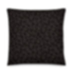Bold Black Leopard Print Throw Pillow for Home Decor Enhance your living area with a striking fashionable and cozy accessory!