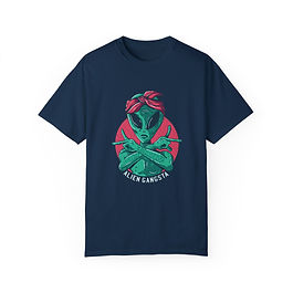 Alien Gangsta Graphic T-Shirt: Buy Yours Online!
