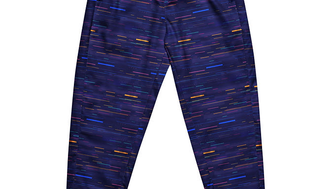 Colorful City Street Lights Unisex Track Pants