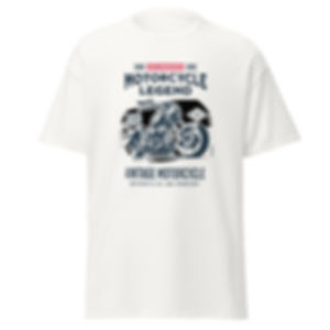 Buy Vintage Motorcycle Legend Graphic T-Shirt. Retro design, premium comfort—get yours and celebrate motorcycle legends!