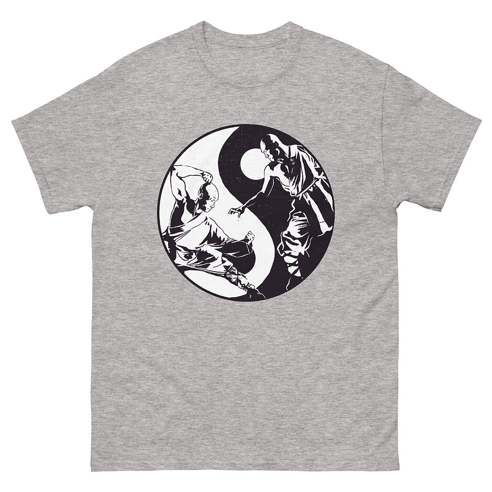Thumbnail: Shop the Yin Yang Martial Arts Unisex Classic Tee Shirt, a perfect blend of style and comfort for martial arts enthusiasts.