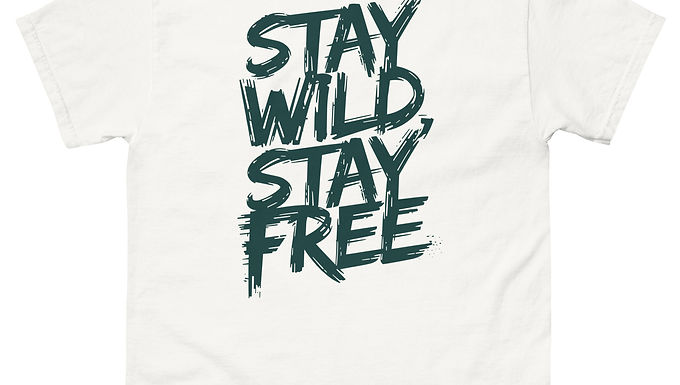 Stay Wild Stay Free Adventure Wild Spirit Outdoor T-Shirt