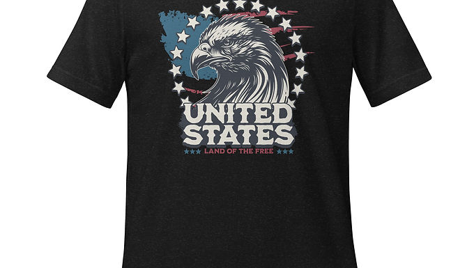 United States Land of the Free Graphic T-Shirt