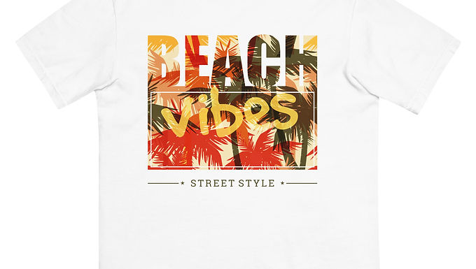 Summer Beach Vibes Street Style Unique Graphic T-Shirt